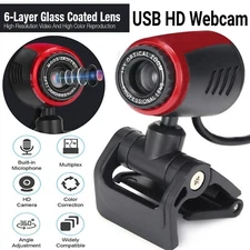 1080P Webcam USB Computer Web Camera With Microphone For PC Laptop Desktop