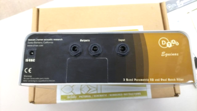 D-TAR DBX-EQX120 Equinox Parametric Equalizer Guitar Effects Rack