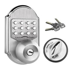 Mechanical Keyless Deadbolt Lock Digital Code Combination for Home Security