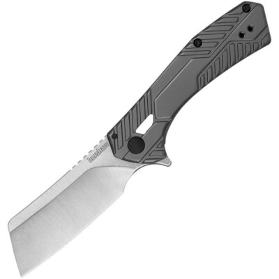 Kershaw Static Framelock Gray Stainless Steel Folding 8Cr13MoV Pocket Knife 3445