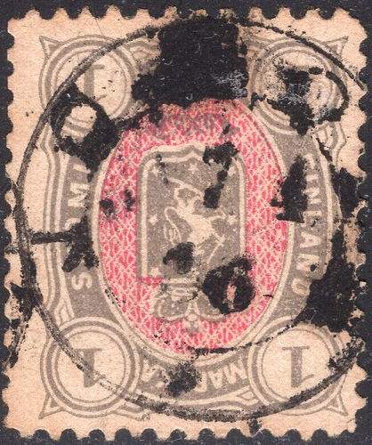 1885 Russia Finland SC# 35 used VF CD: JOROIS RARE VF