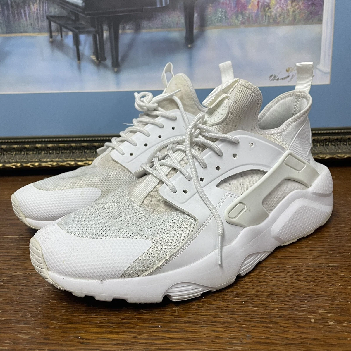 Nike Air Huarache Run Ultra Triple White 2017 Size 10