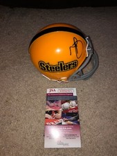 MINKAH FITZPATRICK SIGNED PITTSBURGH STEELERS CONCEPT MINI HELMET C JSA COA