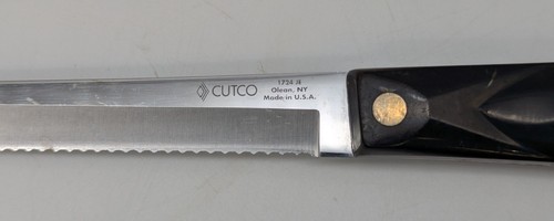 Cutco 1724 JE Serrated Bread Knife Slicer - Picture 2 of 5