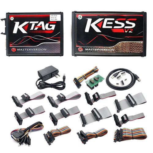 KESS+ KTAG V7.020 V2.23 Car ECU Programming Online Master No Token Limit OBD Kit