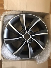 Genuine Skoda Citigo 2012-2021 5.5J x 15 Matte Black Alloy Wheel 1ST601025PZG6