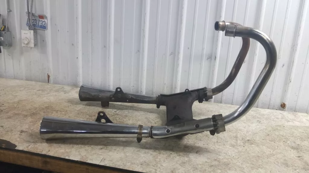 81 Honda CM400 CM 400 T CM400T Muffler Exhaust eBay