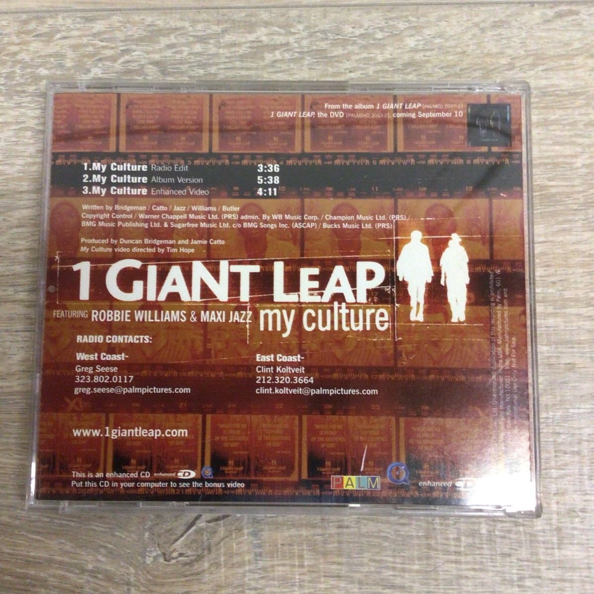 1 GIANT LEAP MY CULTURE PROMO CD GB13 | eBay