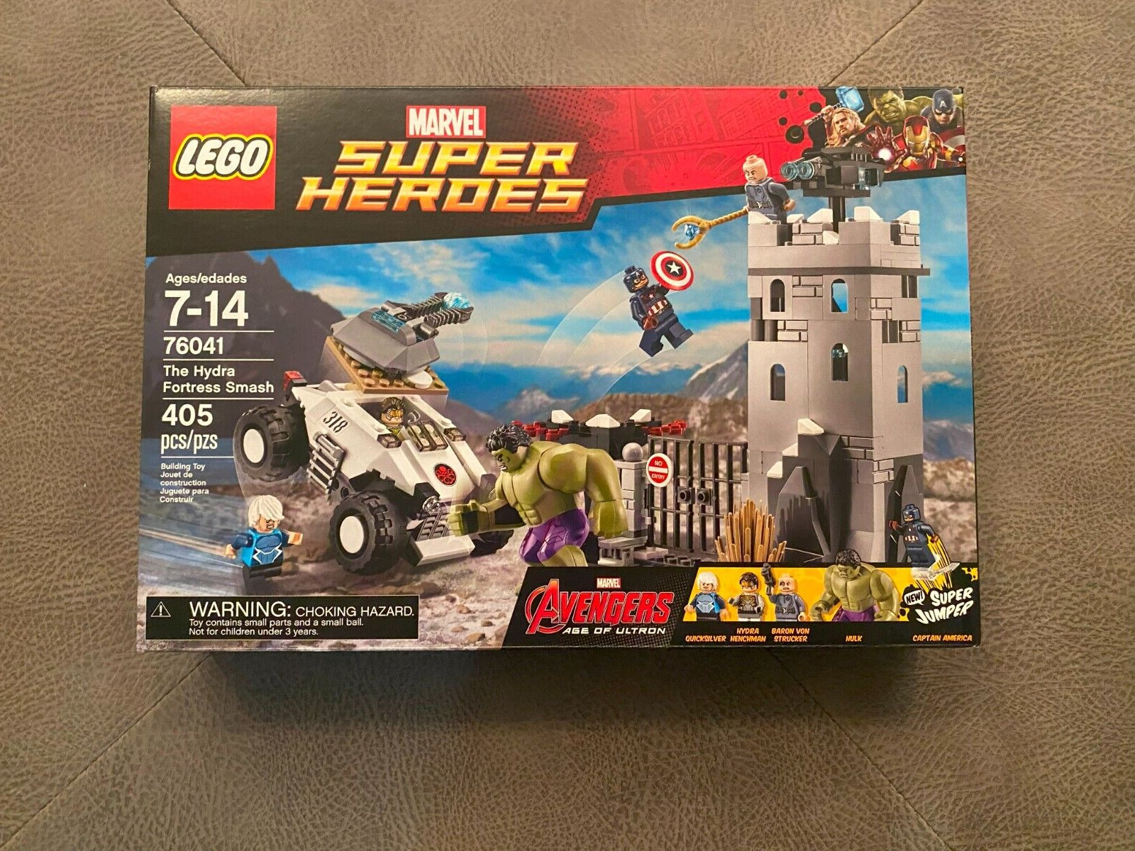 LEGO 76041 Marvel Super Heroes Avengers The Hydra Fortress Smash Factory Sealed