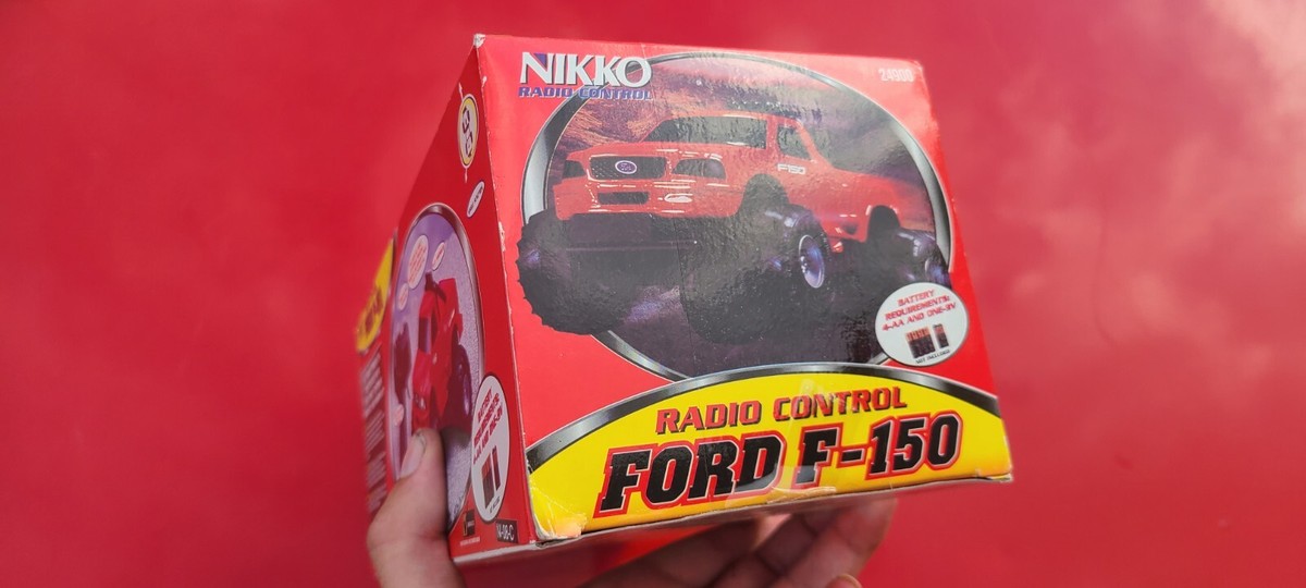 Vintage Nikko Radio Control Ford F-150 Red Truck Toy New Old Stock