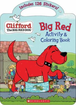 Big Red Activity & Coloring Book (Clifford the Big Red Dog), Spinner, Cala, Good