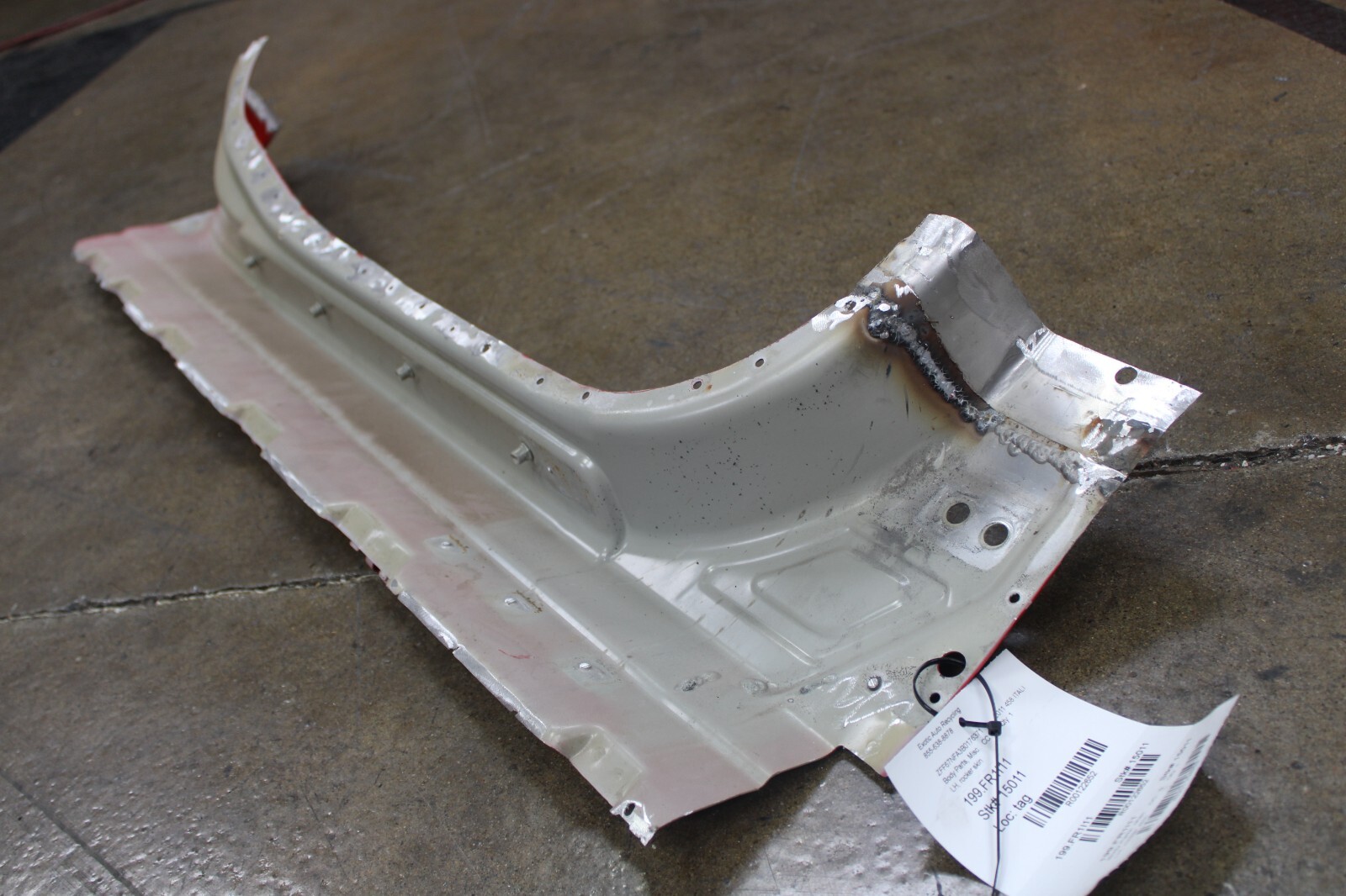 Ferrari 458 Italia, LH, Left, Rocker Skin, Used, Scratched