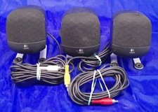 Lot of 3 Logitech (Z540) Replacement 4.1 Surround Sound Speakers Only