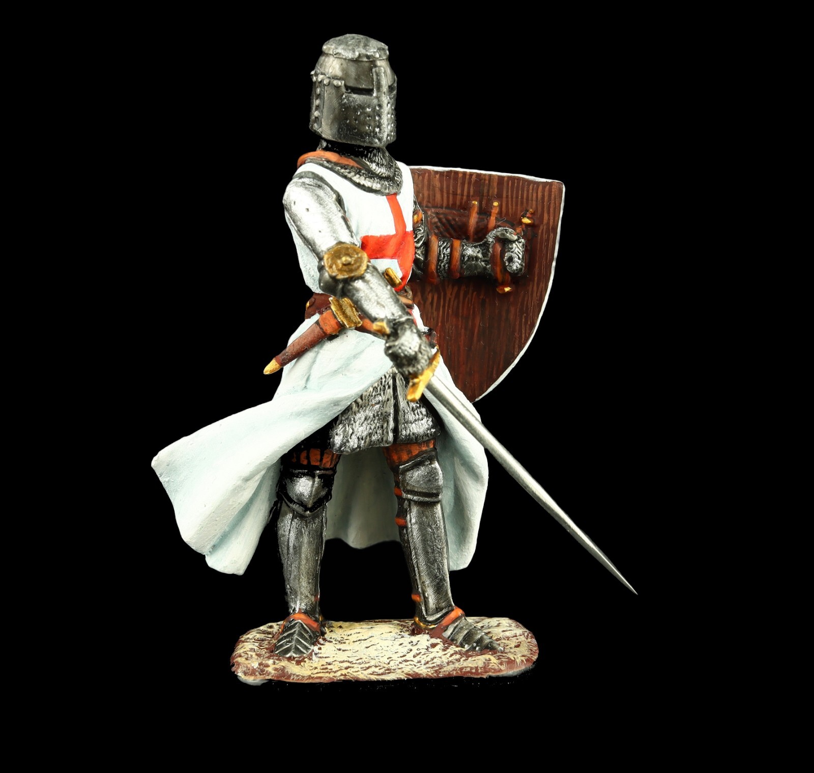 Tin soldier Collectible Templar Order Knight  Crusaders