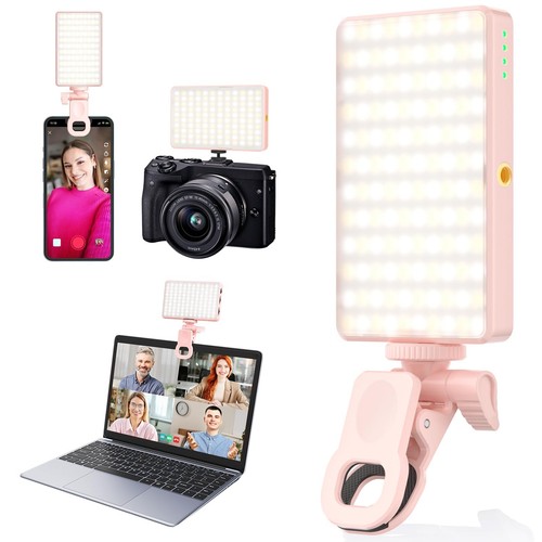 120 LED Phone Light, 3000mah Rechargeable Selfie Light for iPhone/iPad/Camera - 第 1/6 張圖片