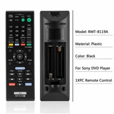 Sony Blu-Ray Disc DVD Player RMT-B119A Replace Remote fit BDP-S3100 BDP-BX310