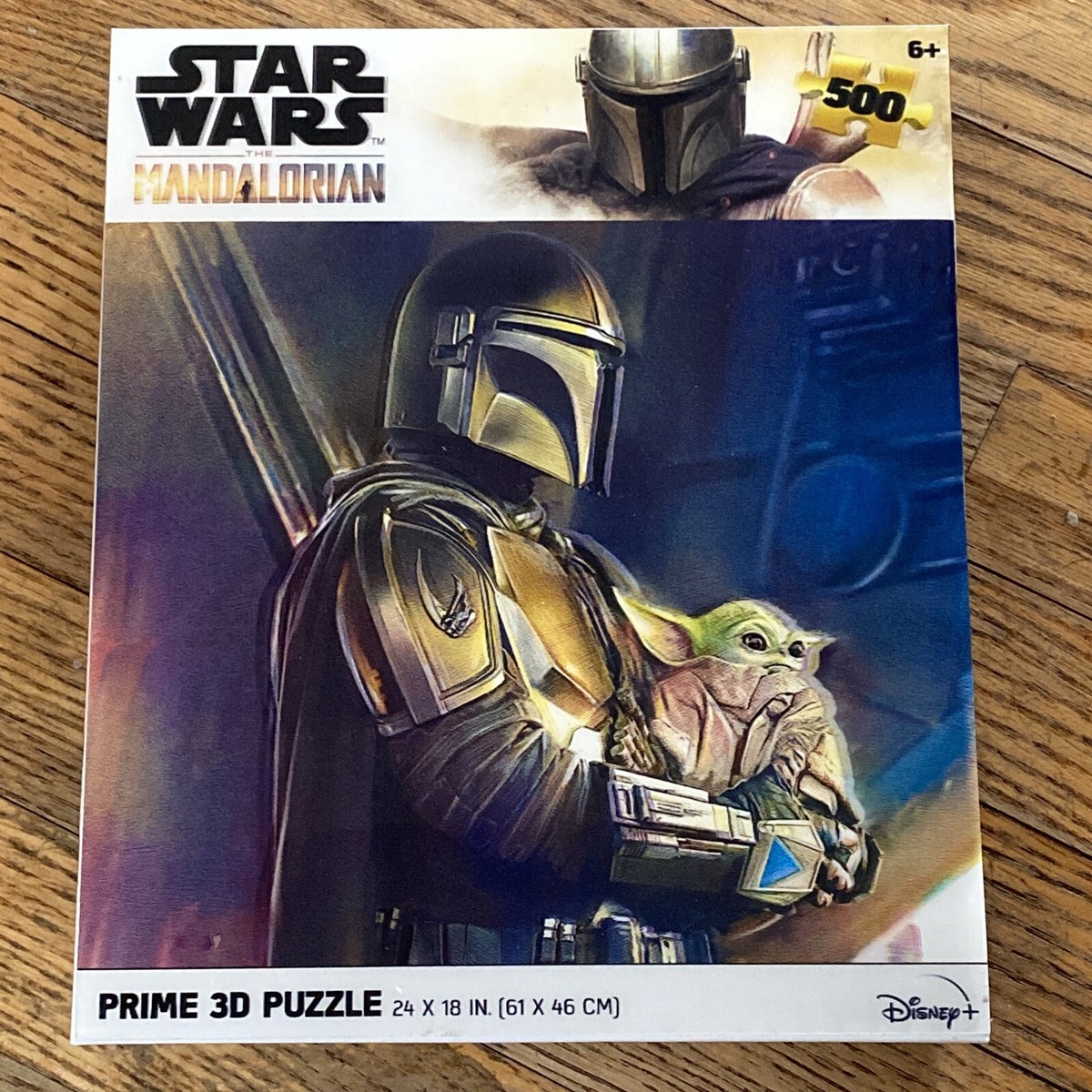Disney Star Wars The Mandalorian Prime 3D Puzzle 500 Piece 24 x 18