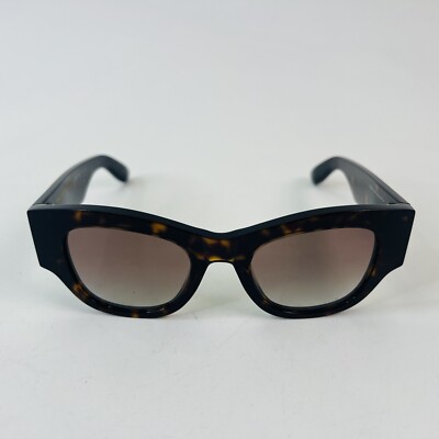 ALEXANDER MCQUEEN AM0420S‎ 002 Brown Havana Frame w/ Brown Gradient Sunglasses ALEXANDER‎ MCQUEEN AM0420S 002 Brown Havana Frame w/ Brown  main image 2