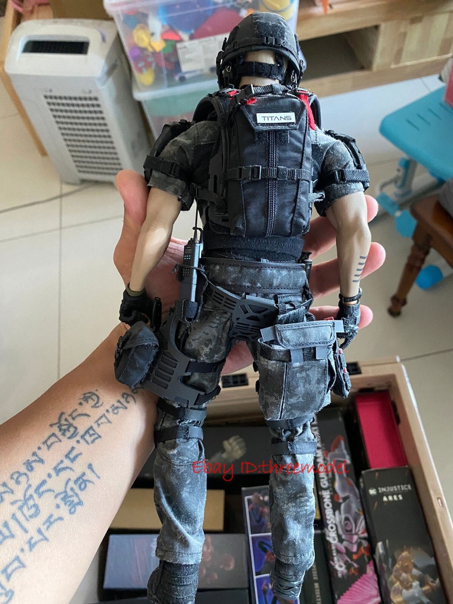 DAMTOYS DAM 1/6 SF002 GHOST SERIE TITANS PMC Frank Casey
