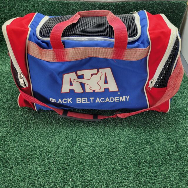 ATA Gear Bag Black Belt Academy Taekwondo Martial Arts Pads Carrying Bag Only