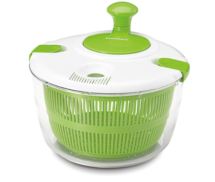 Salad Spinner- Wash  Fruits & Vegetables Spin & Dry Salad Greens Free Shipping-image