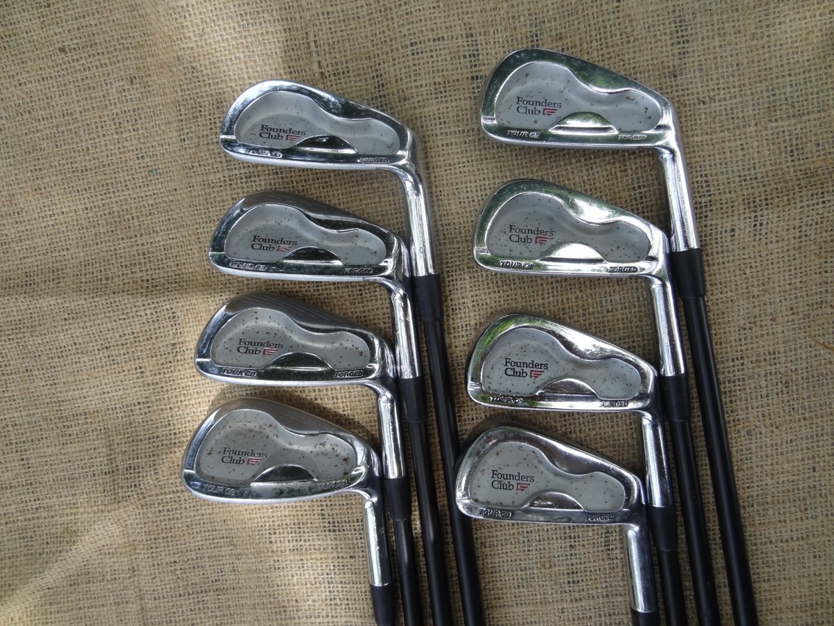 Founders Club THE JUDGE Tour CB Forged 3-SW Iron Set (-7) ⛳ UST