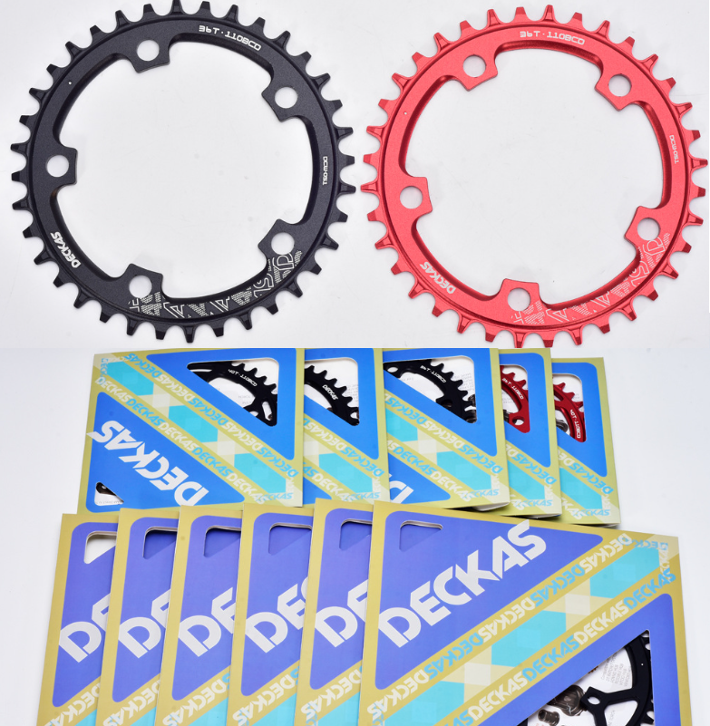 DECKAS 110BCD Chainring Narrow Wide Round Chain Ring 38 40 42 46 48 50 ...