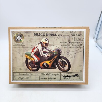 Brach Model 1/12 Minarellu 125cc 1981 World Champion BM-VR05 BRAND NEW Ships USA