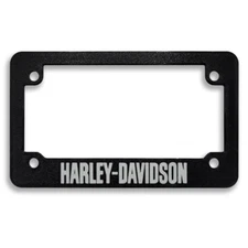 For Harley Davidson Motorcycle Textured License Plate Frame (All Models & Years)
