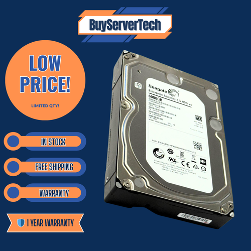 Seagate V4 ST6000NM0024 6TB 7200R SATA 6Gb/s 128MB 512e 3.5" HDD | 0 Hours | 1YR - Picture 5 of 5