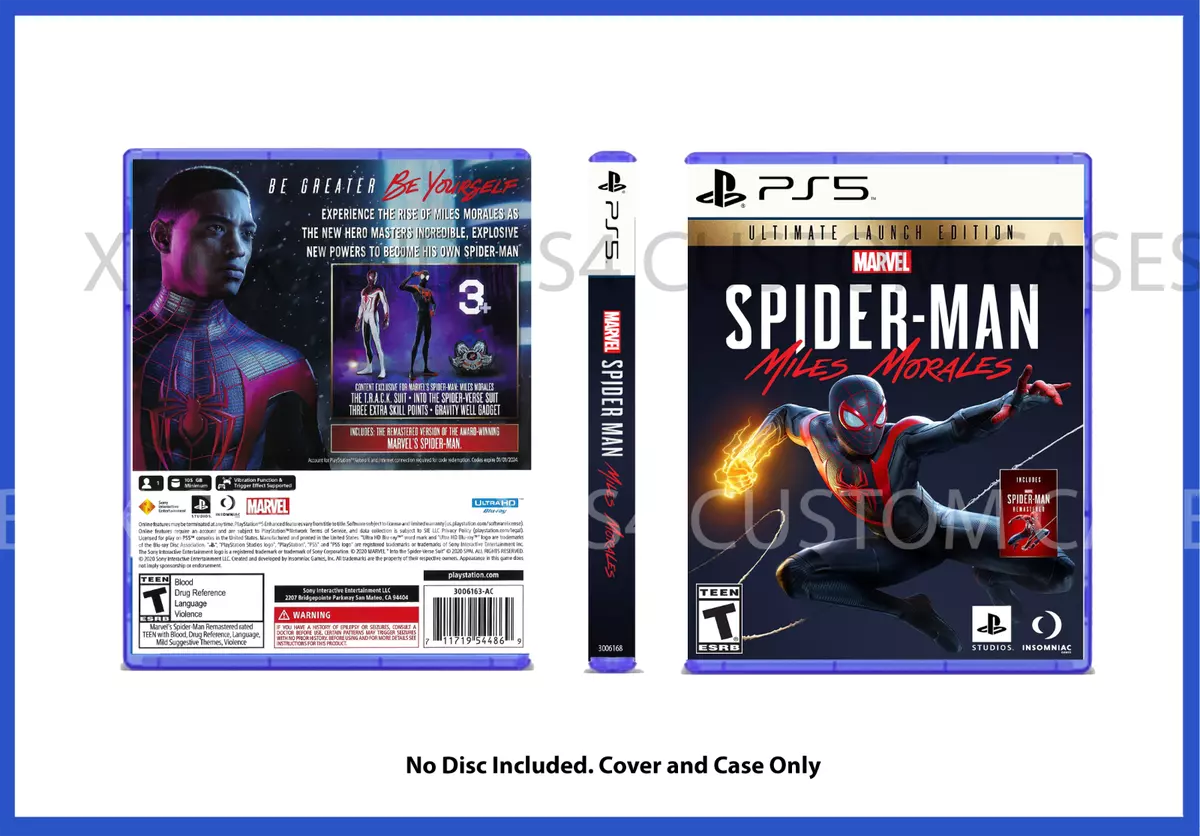 Spider-Man Miles Morales Edição Ultimate Ps5 (Sem Código