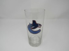 NHL Vintage Clear Tumbler Glass Vancouver Canucks
