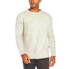 BANANA MENS LONG SLEEVE BRUSHED KNIT SWEATER SHIRT Grey HT, XLarge NWT