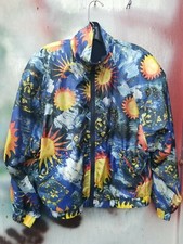 Vintage Head Sportswear Art Sky Sun Nature Bomber Windbreaker Jacket Medium