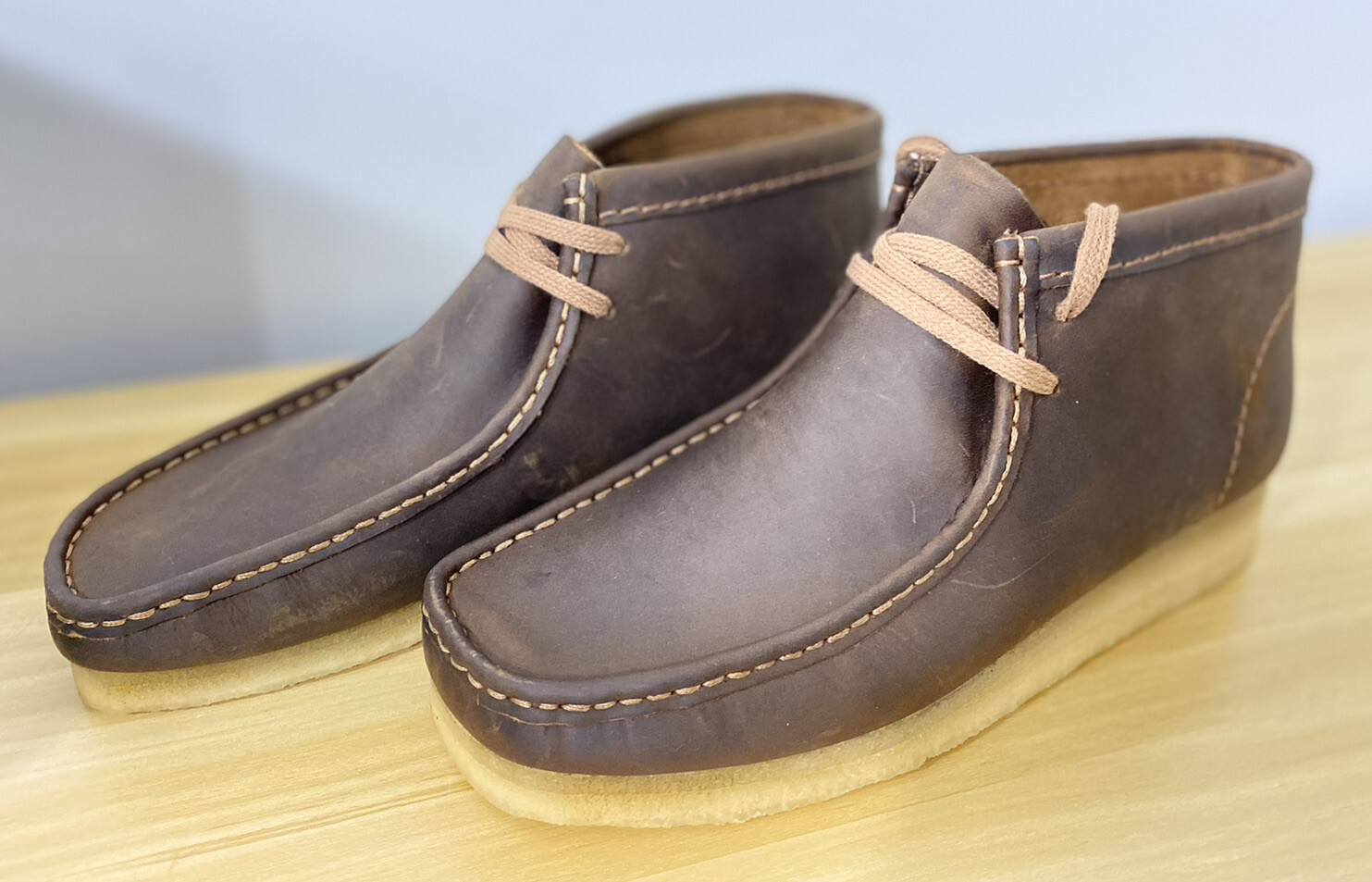 Clarks Wallabee купить в Америке, лот 
