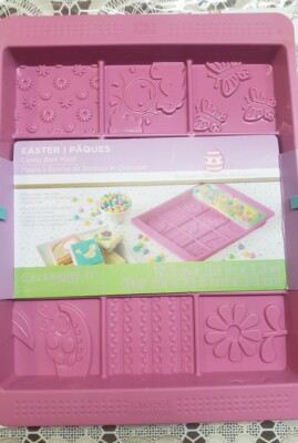 NEW Celebrate It Sweet Creations Easter Candy Bark Mold Bakeware Microwave Safe 