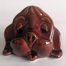 Ceramic Dog Glasses Spectacles Holder Ornament Denmead Pottery Mum Birthday Gift