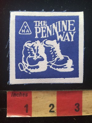 YHA YOUTH HOSTEL ASSOCIATION Pennine Way England Patch (Printed No Back) 82V9