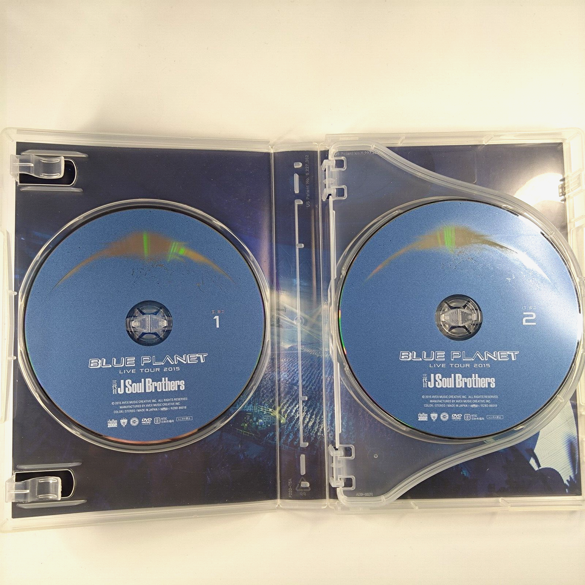BLUE PLANET Live Tour 2015 Sandaime J Soul Brothers DVD Contains 3 