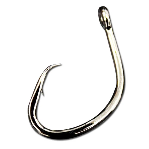 Hayabusa 187711-4/0 Circle Hook Size 4/0 Forged Shank Black Nickel Fishing 4Pack - Picture 1 of 2
