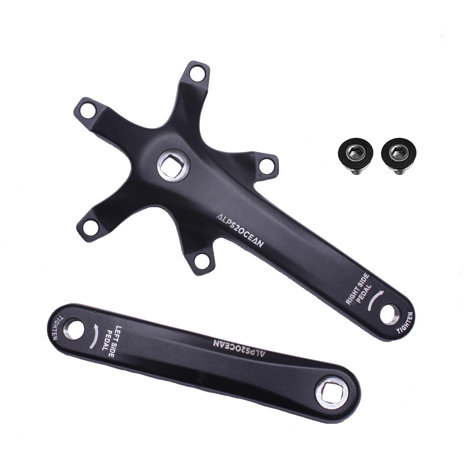 Universal Bike Crank Arm,Square Hole Crankset,One Pair 140MM