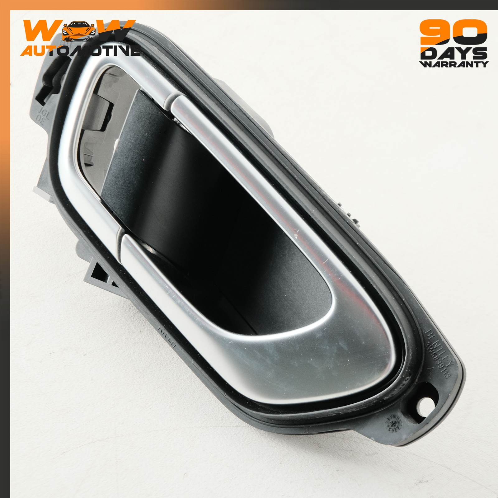 06-13 BENTLEY CONTINENTAL FLYING SPUR REAR LEFT INTERIOR DOOR HANDLE CRANK OEM