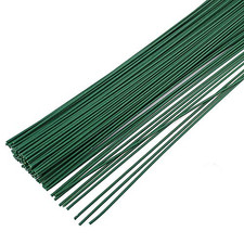 200 Pcs Floral Stem Wire,22 Gauge 16 Inch Floral Stems for Flower Arrangements D