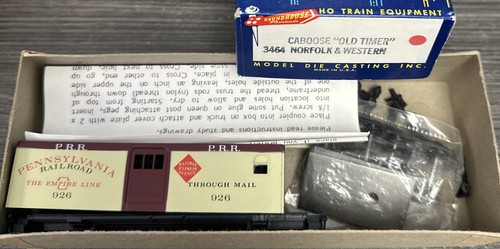 Kit Roundhouse HO #3464 Caboose “Old Timer” Norfolk & Western Nuevo en caja | Condition: New