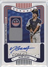 2024 Panini Stars and Stripes Materials Signatures Jacob Cozart #SM-JC Auto 0o3x
