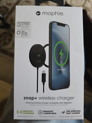 mophie snap+ Wireless Charger - 15W Wireless Charging pad