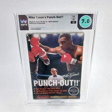 Mike Tyson's Punch-Out NES (CIB) - White Bullets FIRST PRINT - Wata Graded 7.0