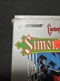 Vintage Castlevania II Simon's Quest NES Nintendo Video Game CIB Konami RPG