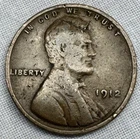 #2I: Very Good / Better 1912 P Lincoln Wheat Penny Great Find Bid Now!
