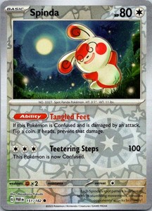 Spinda 151/182 Paradox Rift Reverse Holo Common